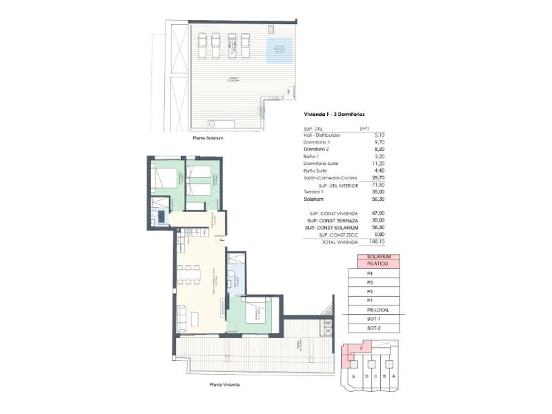2 quarto Apartamento para venda em Torrevieja com piscina - 309 000 € (Ref: 10024046)