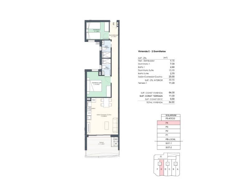 2 quarto Apartamento para venda em Torrevieja com piscina - 309 000 € (Ref: 10024046)