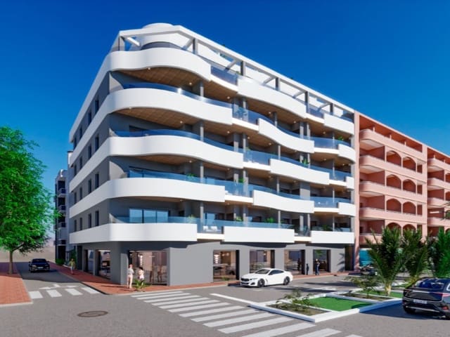 2 chambre Appartement à vendre à Avenida Habaneras - Curva de Palangre, Torrevieja avec piscine - 309 000 € (Ref: 10024046)