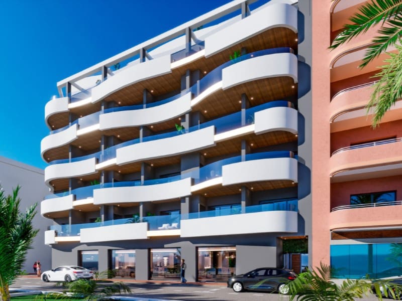 2 quarto Apartamento para venda em Torrevieja com piscina - 309 000 € (Ref: 10024046)