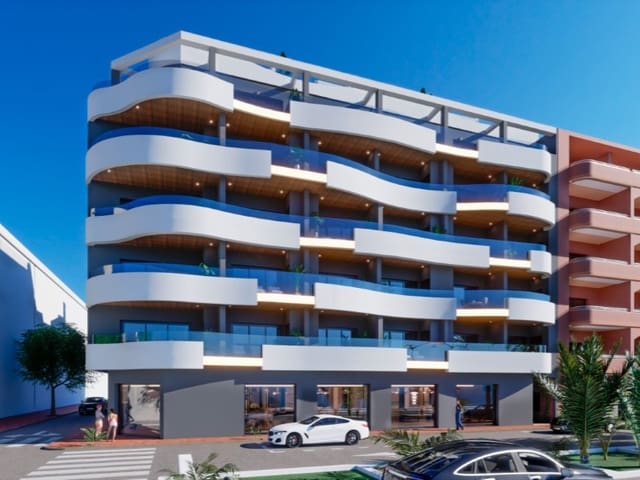 2 chambre Appartement à vendre à Avenida Habaneras - Curva de Palangre, Torrevieja avec piscine - 309 000 € (Ref: 10024046)
