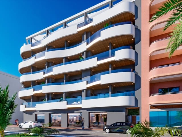 2 chambre Appartement à vendre à Avenida Habaneras - Curva de Palangre, Torrevieja avec piscine - 309 000 € (Ref: 10024046)