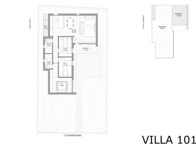 3 chambre Villa/Maison à vendre à San Miguel de Salinas avec piscine - 429 900 € (Ref: 10024056)
