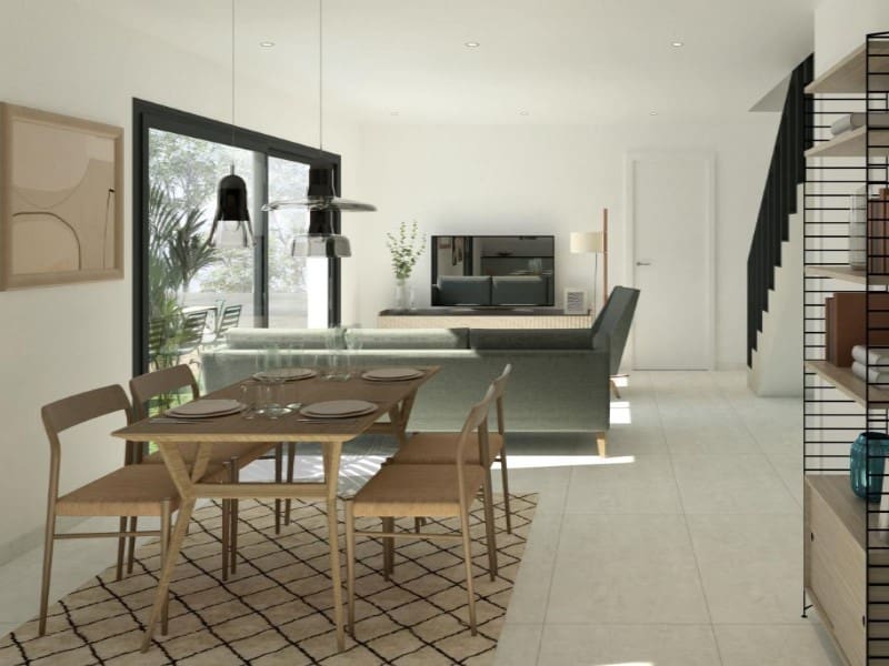 3 makuuhuone Paritalo myytävänä paikassa Gran Alacant mukana uima-altaan - 350 000 € (Ref: 10028127)