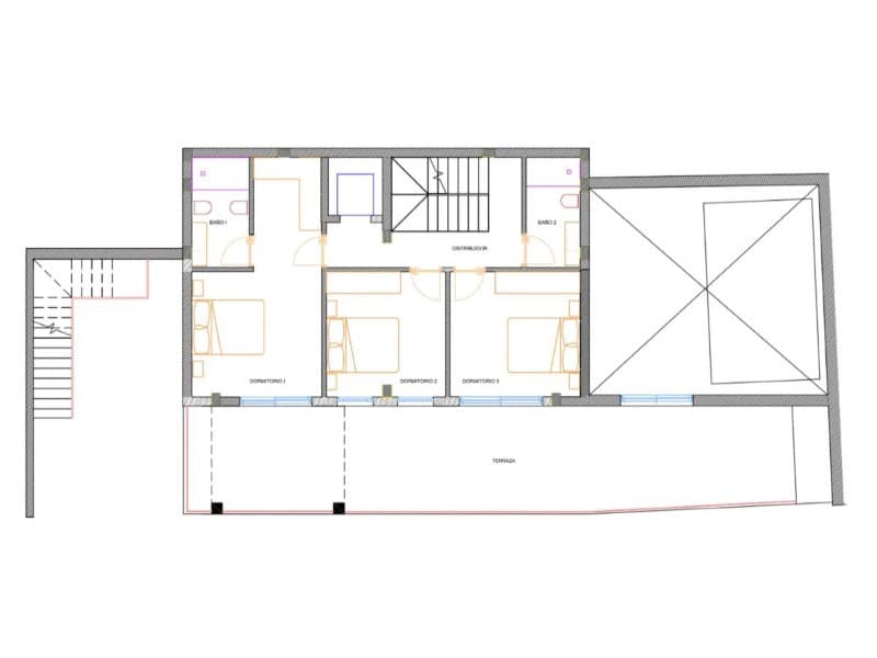 3 sypialnia Dom blizniak na sprzedaż w Algorfa z basenem - 473 000 € (Ref: 10038934)