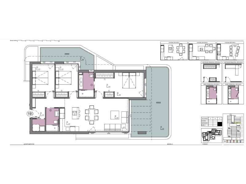 2 slaapkamer Appartement te koop in Calpe / Calp met zwembad - € 668.400 (Ref: 10041013)