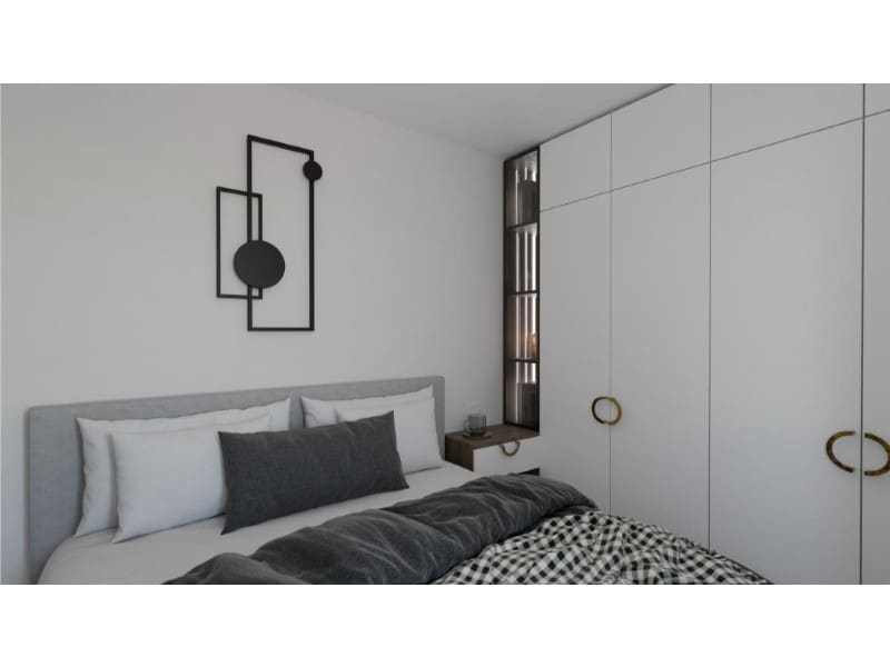 2 makuuhuone Huoneisto myytävänä paikassa Alicante kaupunki - 289 900 € (Ref: 10041017)