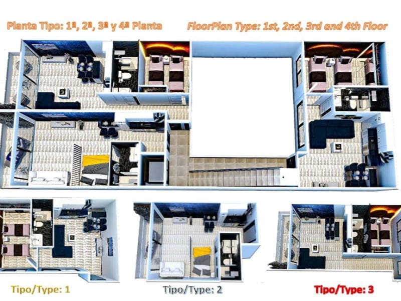 1 sypialnia Apartament na sprzedaż w Torrevieja z basenem - 183 500 € (Ref: 10041019)
