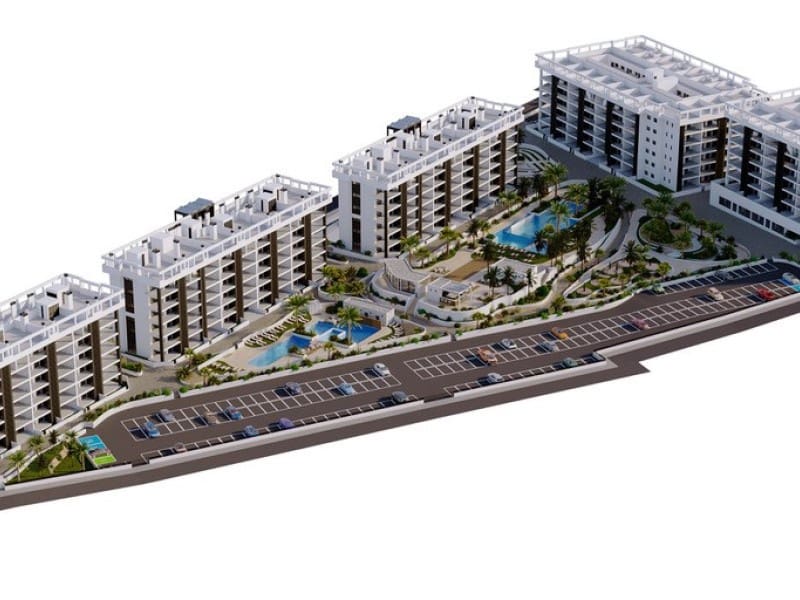 2 sypialnia Apartament na sprzedaż w Torrevieja z basenem - 330 000 € (Ref: 10042943)