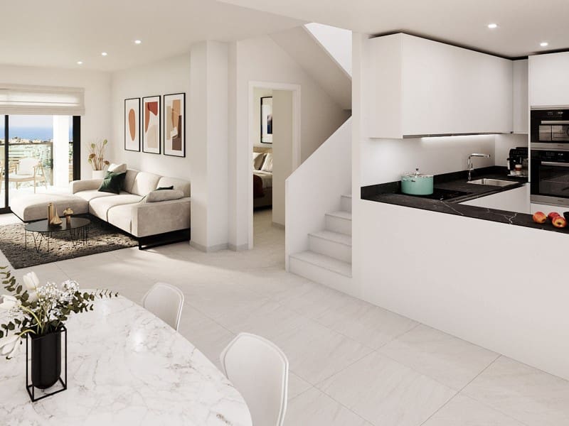 2 sypialnia Apartament na sprzedaż w Torrevieja z basenem - 330 000 € (Ref: 10042943)