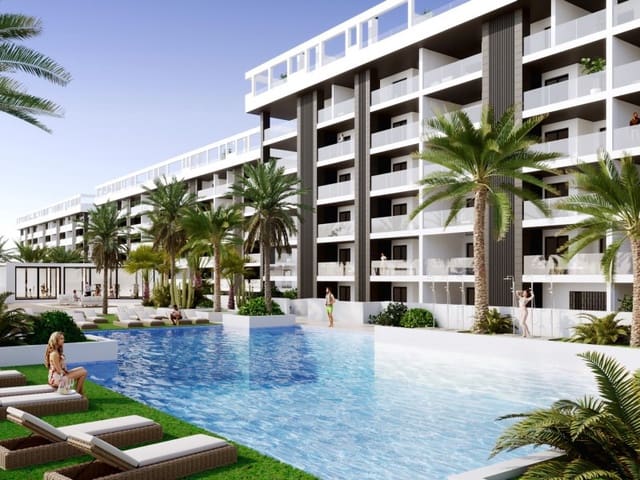 2 sypialnia Apartament na sprzedaż w Torreblanca, Torrevieja z basenem - 330 000 € (Ref: 10042943)