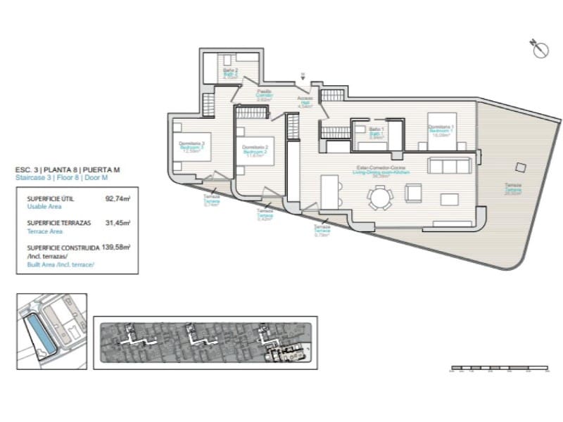 2 soveværelse Lejlighed til salg i La Villajoyosa / Vila Joiosa med swimmingpool garage - € 370.000 (Ref: 10042953)