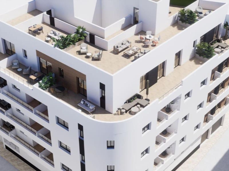 1 sypialnia Apartament na sprzedaż w Torrevieja z basenem garażem - 229 000 € (Ref: 10042972)