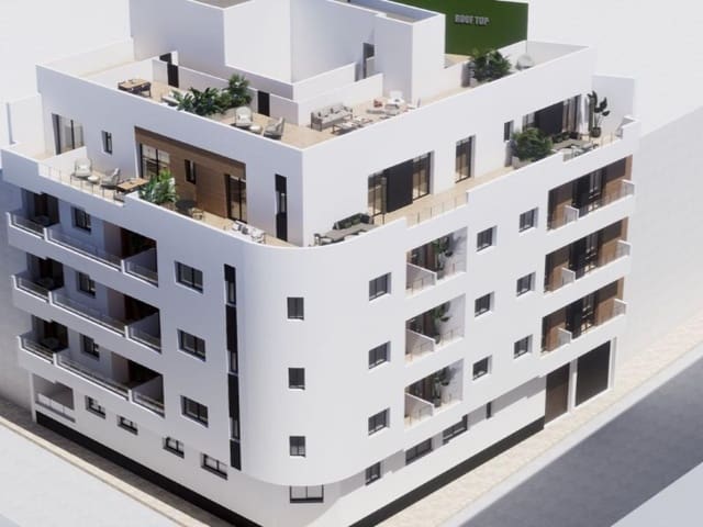 2 slaapkamer Appartement te koop in Antonio Machado, Torrevieja met zwembad garage - € 225.000 (Ref: 10042975)
