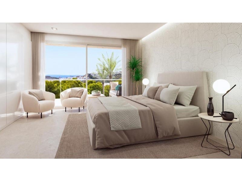 2 quarto Apartamento para venda em Finestrat com piscina - 409 000 € (Ref: 10042978)
