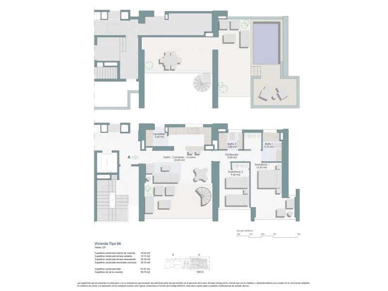 2 soveværelse Lejlighed til salg i Benidorm med swimmingpool garage - € 406.050 (Ref: 10042988)
