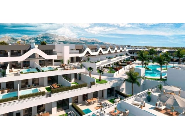 2 bedroom Apartment for sale in Escandinavia - Cautivador, Alfaz del Pi / L'Alfàs del Pi with pool garage - € 274,000 (Ref: 10047286)