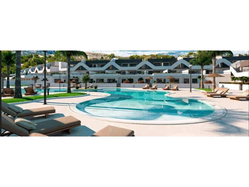 2 bedroom Apartment for sale in Alfaz del Pi / L'Alfas del Pi with pool garage - € 274,000 (Ref: 10047286)
