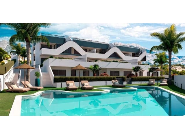 2 bedroom Apartment for sale in Escandinavia - Cautivador, Alfaz del Pi / L'Alfàs del Pi with pool garage - € 274,000 (Ref: 10047286)