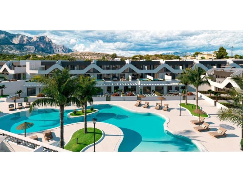2 bedroom Apartment for sale in Alfaz del Pi / L'Alfas del Pi with pool garage - € 274,000 (Ref: 10047286)