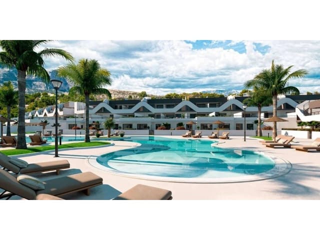 2 bedroom Apartment for sale in Escandinavia - Cautivador, Alfaz del Pi / L'Alfàs del Pi with pool garage - € 274,000 (Ref: 10047286)