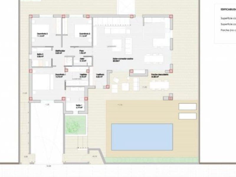 Chalet de 3 habitaciones en Torrevieja en venta con piscina garaje - 750.000 € (Ref: 10050256)
