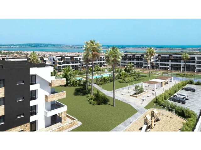 2 Zimmer Apartment zu verkaufen in El Chaparral - La Siesta - La Torreta, Torrevieja mit Pool - 349.000 € (Ref: 10055169)