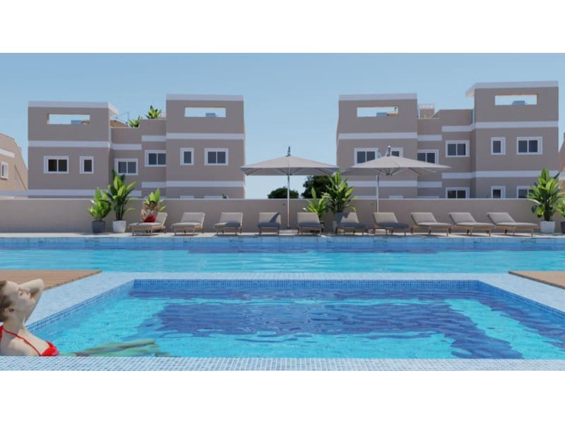 3 sovrum Bungalow till salu i Pilar de la Horadada med pool - 284 900 € (Ref: 10055173)