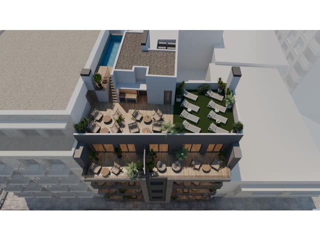 2 slaapkamer Appartement te koop in Las Piscinas Naturales, Torrevieja met zwembad - € 255.000 (Ref: 10075535)