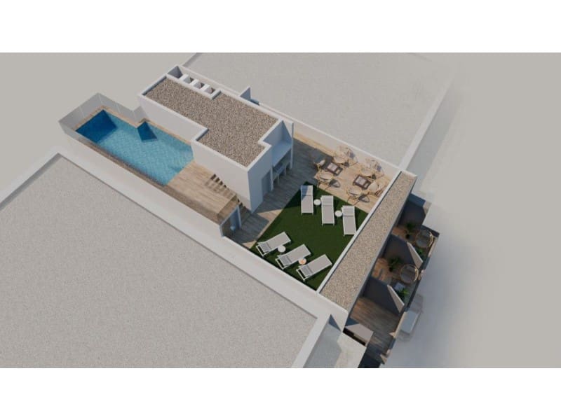 2 Zimmer Apartment zu verkaufen in Torrevieja mit Pool - 265.000 € (Ref: 10075536)