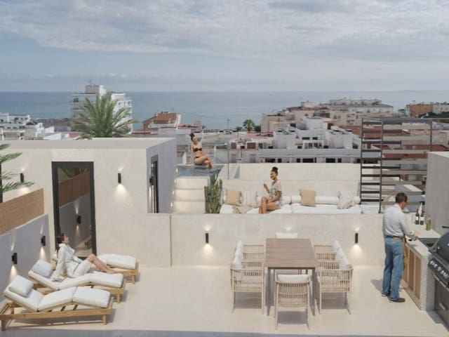 1 makuuhuone Huoneisto myytävänä paikassa Las Piscinas Naturales, Torrevieja mukana uima-altaan - 214 000 € (Ref: 10075538)