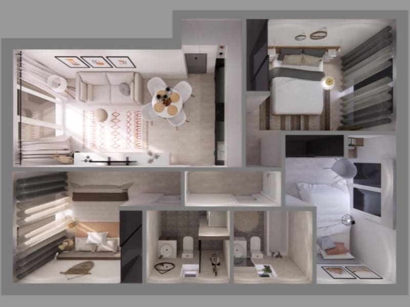 3 sovrum Lägenhet till salu i Torrevieja - 325 000 € (Ref: 10075543)