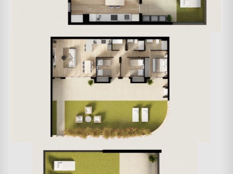 Apartamento de 4 habitaciones en Finestrat en venta con piscina - 555.000 € (Ref: 10075544)