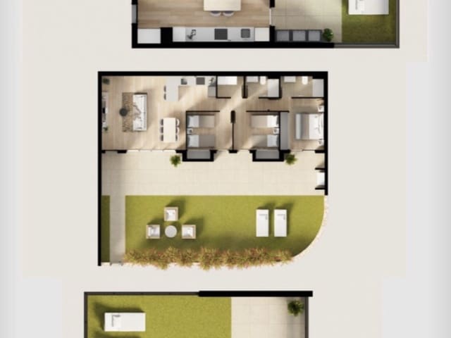 Apartamento de 4 habitaciones en Balcón de Finestrat - Terra Marina, Finestrat en venta con piscina - 555.000 € (Ref: 10075544)