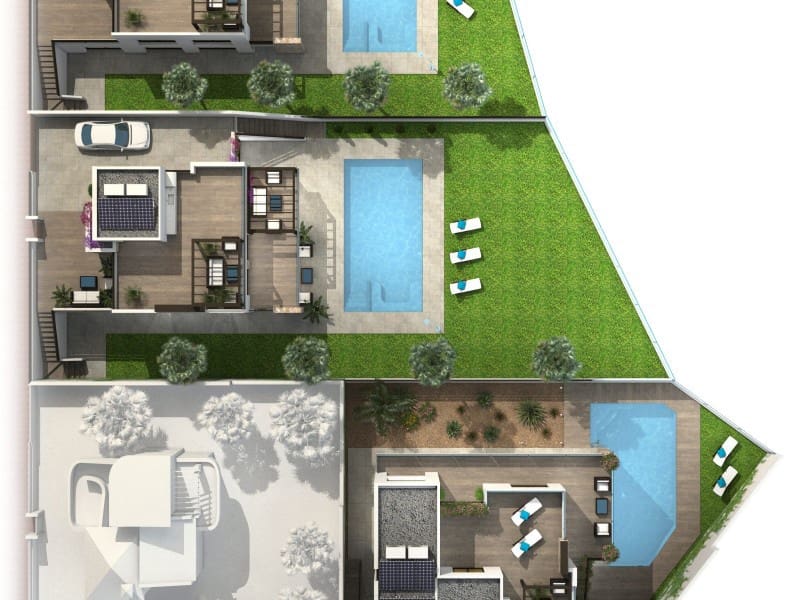 3 Zimmer Villa zu verkaufen in Rojales mit Pool - 852.000 € (Ref: 10075547)