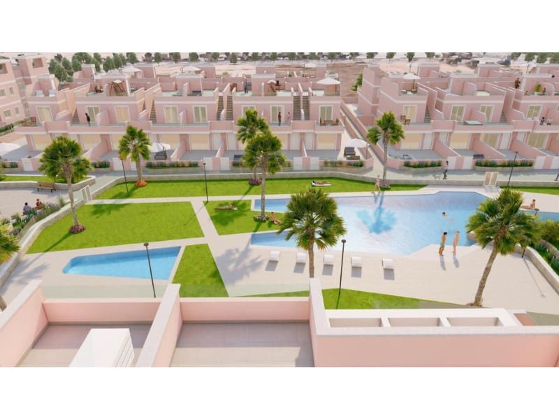 3 quarto Apartamento para venda em Pilar de la Horadada com piscina - 329 000 € (Ref: 10081039)