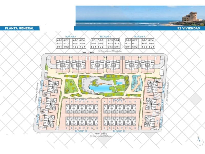 3 quarto Apartamento para venda em Pilar de la Horadada com piscina - 329 000 € (Ref: 10081039)