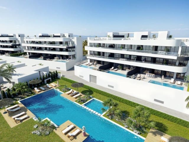 3 chambre Appartement à vendre à Las Lomas de Rame - Bahía Bella, Los Alcázares avec piscine - 409 000 € (Ref: 10081051)