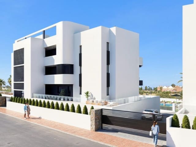 3 chambre Appartement à vendre à Las Lomas de Rame - Bahía Bella, Los Alcázares avec piscine - 409 000 € (Ref: 10081051)