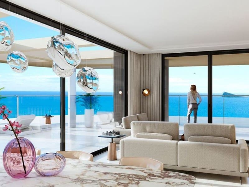 2 quarto Apartamento para venda em Benidorm com piscina - 865 000 € (Ref: 10100147)