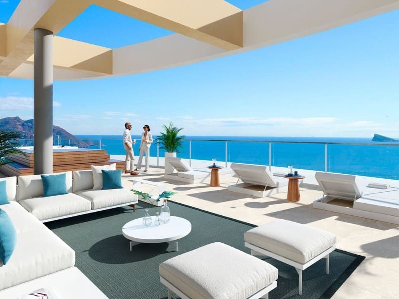 2 quarto Apartamento para venda em Benidorm com piscina - 865 000 € (Ref: 10100147)