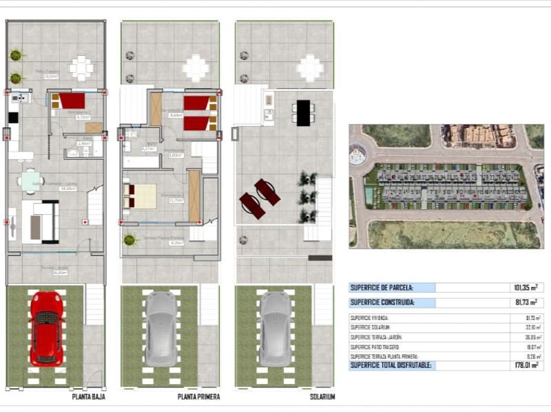 2 sovrum Lägenhet till salu i Benijofar med pool garage - 410 000 € (Ref: 10110958)