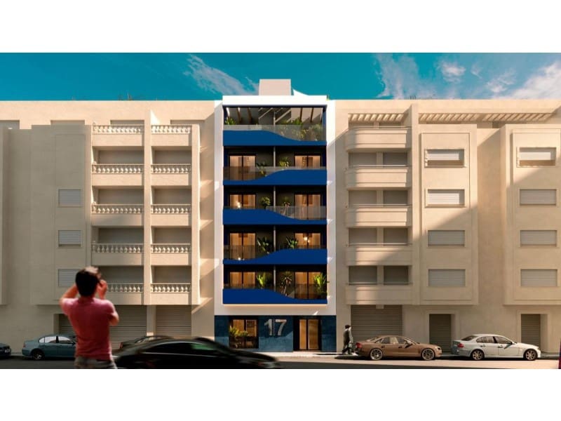1 soveværelse Lejlighed til salg i Torrevieja med swimmingpool - € 275.000 (Ref: 10111751)