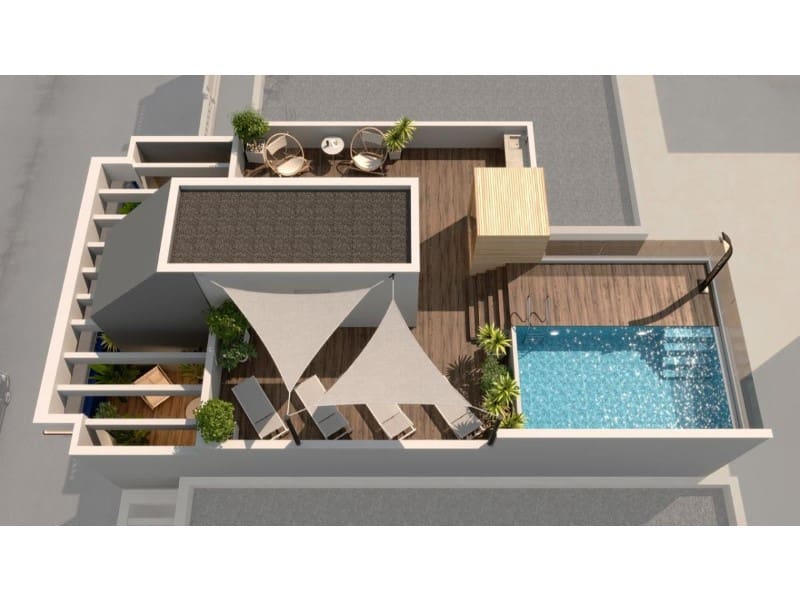 1 soveværelse Lejlighed til salg i Torrevieja med swimmingpool - € 275.000 (Ref: 10111751)