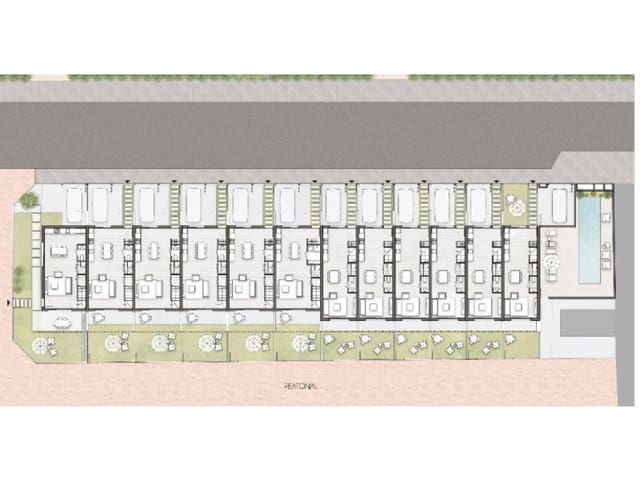 2 quarto Moradia Geminada para venda em Pilar de la Horadada ciudad, Pilar de la Horadada com piscina garagem - 314 900 € (Ref: 10111752)
