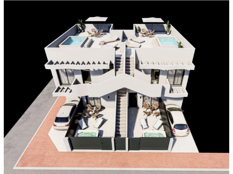 2 makuuhuone Huoneisto myytävänä paikassa Pilar de la Horadada mukana uima-altaan - 279 950 € (Ref: 10124413)
