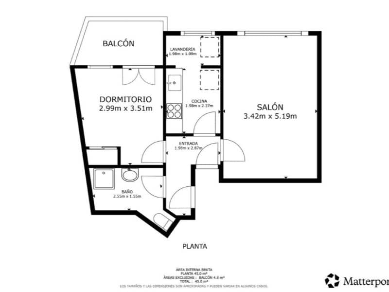 1 bedroom Apartment for sale in Alicante / Alacant city - € 219,000 (Ref: 10124432)