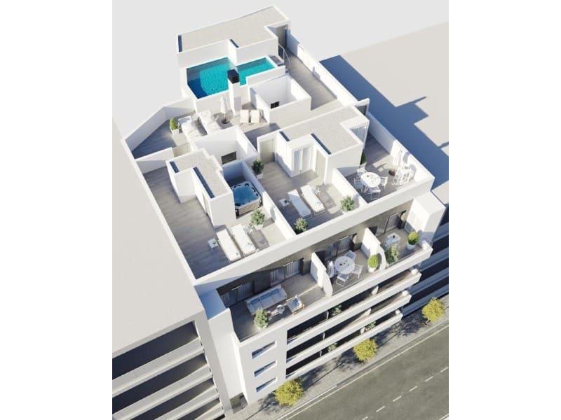 2 bedroom Apartment for sale in Torrevieja with pool garage - € 299,000 (Ref: 10148711)