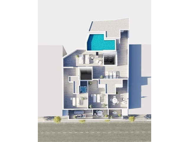 2 chambre Appartement à vendre à Centro - Muelle Pesquero, Torrevieja avec piscine garage - 299 000 € (Ref: 10148711)