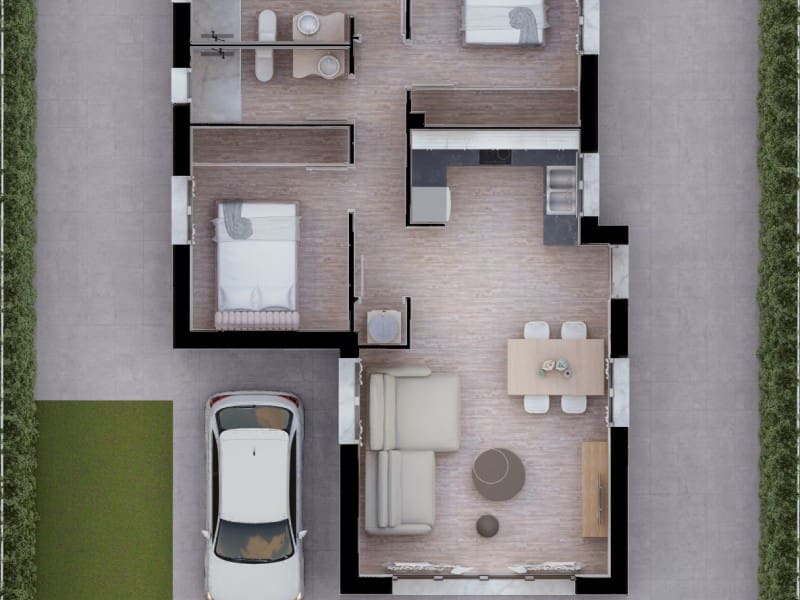 2 slaapkamer Villa te koop in Los Alcazares met zwembad - € 269.500 (Ref: 10175148)